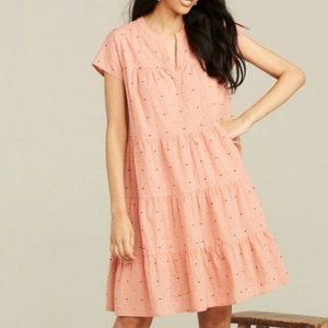 Roller Rabbit NWT Acote Pamela Swing Dress Pink XS